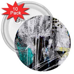 Urban Funk 3  Button (10 Pack) by ArtistRoseanneJones