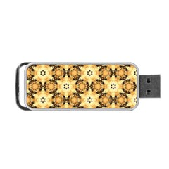 Faux Animal Print Pattern Portable Usb Flash (one Side) by GardenOfOphir