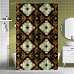 Faux Animal Print Pattern Shower Curtain 48  x 72  (Small)  Curtain(48  X 72 ) - 42.18 x64.8  Curtain(48  X 72 )
