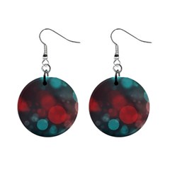 Modern Bokeh 15b Mini Button Earrings by ImpressiveMoments