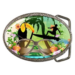 Surfing Belt Buckles by FantasyWorld7
