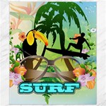 Surfing Canvas 8  x 10  8.15 x9.66  Canvas - 1