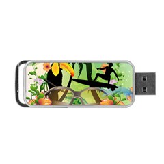 Surfing Portable Usb Flash (one Side) by FantasyWorld7