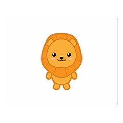 Kawaii Lion Double Sided Flano Blanket (large)  by KawaiiKawaii