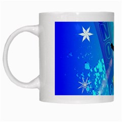 Snowboarding White Mugs by FantasyWorld7