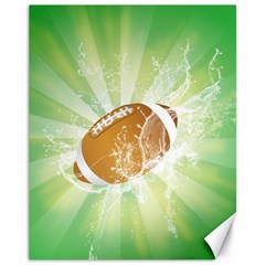 American Football  Canvas 11  X 14   by FantasyWorld7