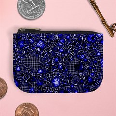 Sci Fi Fantasy Cosmos Blue Mini Coin Purses by ImpressiveMoments