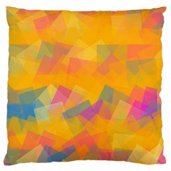 Fading Squares Large Cushion Case (two Sides) by LalyLauraFLM
