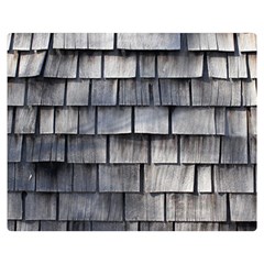 Weathered Shingle Double Sided Flano Blanket (medium)  by trendistuff