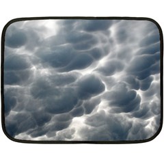 Storm Clouds 2 Double Sided Fleece Blanket (mini)  by trendistuff
