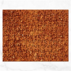 Orange Clay Dirt Rectangular Jigsaw Puzzl by trendistuff