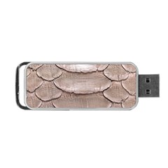 Scaly Leather Portable Usb Flash (one Side) by trendistuff