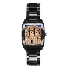 Petra Jordan Stainless Steel Barrel Watch by trendistuff