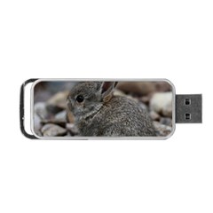 Small Baby Bunny Portable Usb Flash (one Side) by trendistuff