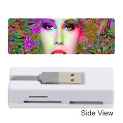 Flowers In Your Hair Memory Card Reader (stick)  by icarusismartdesigns