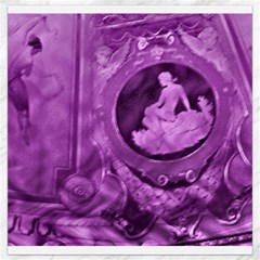 Vintage Purple Lady Cameo Canvas 16  X 16   by BrightVibesDesign
