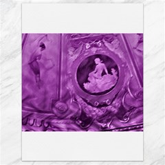 Vintage Purple Lady Cameo Canvas 18  X 24   by BrightVibesDesign
