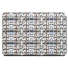 Geometric Diamonds Large Doormat  by yoursparklingshop