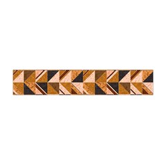 Brown Tiles Flano Scarf (mini) by FunkyPatterns