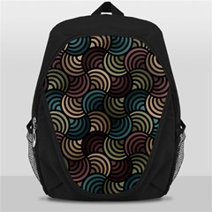 Glowing Abstract Backpack Bag by FunkyPatterns