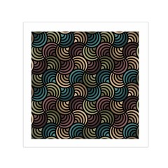 Glowing Abstract Small Satin Scarf (square) by FunkyPatterns