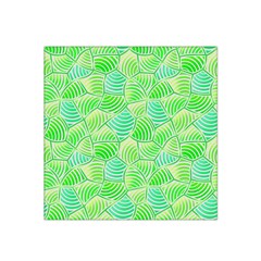 Green Glowing Satin Bandana Scarf by FunkyPatterns