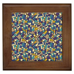 Pastel Tiles Framed Tiles by FunkyPatterns