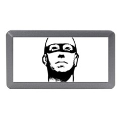 Baldhead Hero Comic Illustration Memory Card Reader (mini) by dflcprints