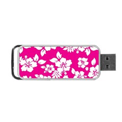 Pink Hawaiian Portable Usb Flash (one Side) by AlohaStore