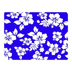 Deep Blue Hawaiian Double Sided Flano Blanket (mini)  by AlohaStore