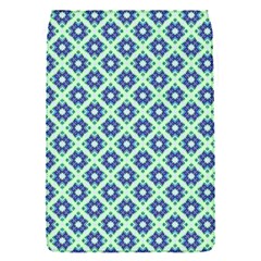 Crisscross Pastel Turquoise Blue Flap Covers (s)  by BrightVibesDesign