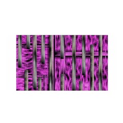 Purple Lace Landscape Abstract Shimmering Lovely In The Dark Satin Wrap by pepitasart