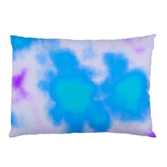 Blue And Purple Clouds Pillow Case (two Sides) by TRENDYcouture