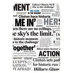 Hillary 2016 Historic Headlines Flap Covers (s)  by blueamerica