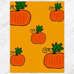 Thanksgiving Pumpkins Pattern Canvas 36  X 48   by Valentinaart