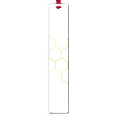 Honeycomb Pattern Graphic Design Large Book Mark by picsaspassion