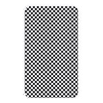 Sports Racing Chess Squares Black White Memory Card Reader Front