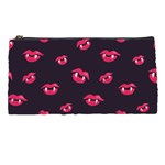 Pattern Of Vampire Mouths And Fangs Pencil Cases Front