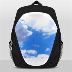 Clouds And Blue Sky Backpack Bag by picsaspassion