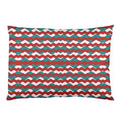 Geometric Waves Pillow Case (two Sides) by dflcprints