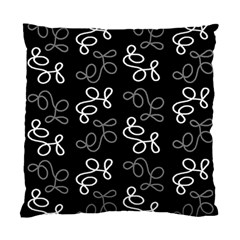 Elegance - Gray Standard Cushion Case (two Sides) by Valentinaart