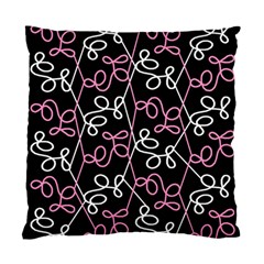 Elegance - Pink Standard Cushion Case (two Sides) by Valentinaart
