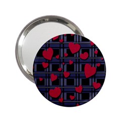 Decorative Love 2 25  Handbag Mirrors by Valentinaart