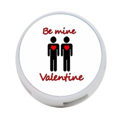Be Mine Valentine 4-port Usb Hub (two Sides)  by Valentinaart