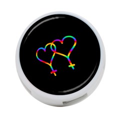 Love Is Love 4-port Usb Hub (two Sides)  by Valentinaart
