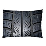 Mature Black Auto Altreifen Rubber Pattern Texture Car Pillow Case (Two Sides) Front