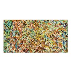 Art Modern Painting Acrylic Canvas Satin Shawl by Amaryn4rt
