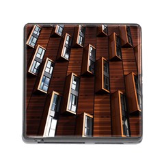 Abstract Architecture Building Business Memory Card Reader (square) by Amaryn4rt
