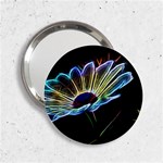 Flower Pattern Design Abstract Background 2.25  Handbag Mirrors Front