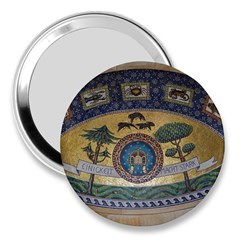 Peace Monument Werder Mountain 3  Handbag Mirrors by Amaryn4rt